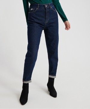 Superdry Ruby Slim Női Farmer Fekete/Titán | QEONB0653